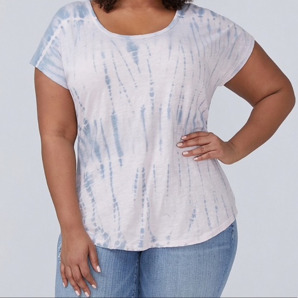 nwt tie dye shirt from lane bryant